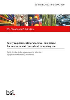 BS EN IEC 61010-2-010:2020