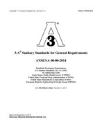 3-A Sanitary Standards : 3A Catalog | Accuris: 3A Online Store