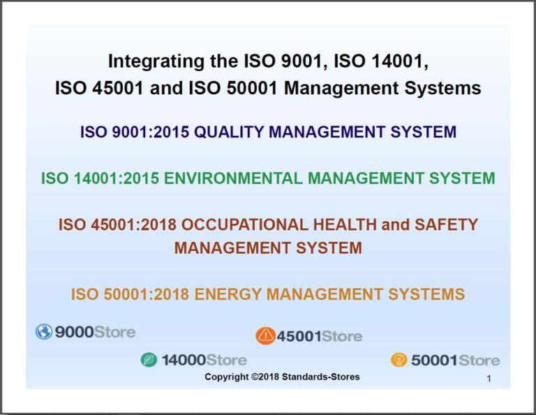 IMS Integrated PowerPoint Presentation ISO 9001:2015 + ISO 14001:2015 ...